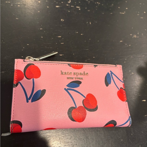 kate spade | Bags | Kate Spade Cherry Print Card Holder | Poshmark